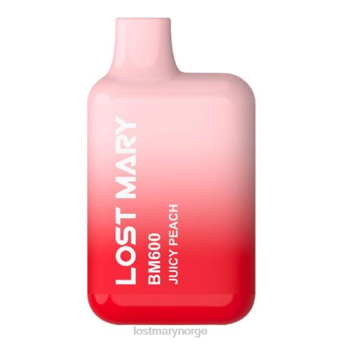 LOST MARY Flavours - tapt mary bm600 engangsvape saftig fersken RB2V149