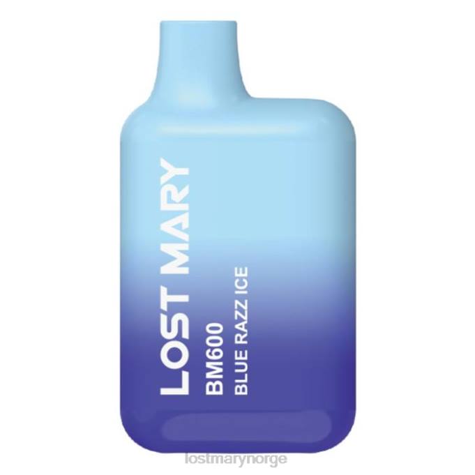 LOST MARY Vape - tapt mary bm600 engangsvape blå razz is RB2V140