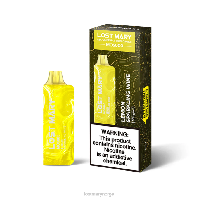 LOST MARY Vape Flavors - mistet mary mo5000 sitron musserende vin RB2V43