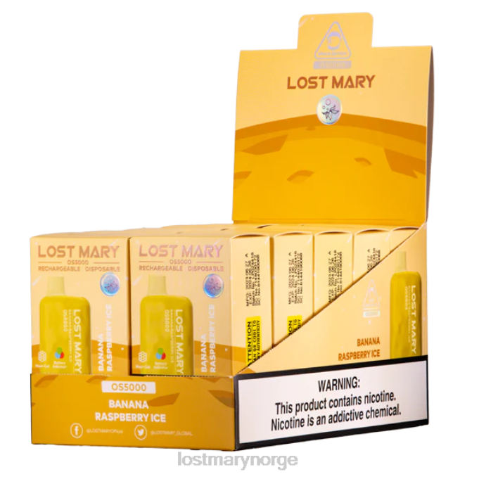 LOST MARY Norge - mistet mary os5000 banan bringebæris RB2V4