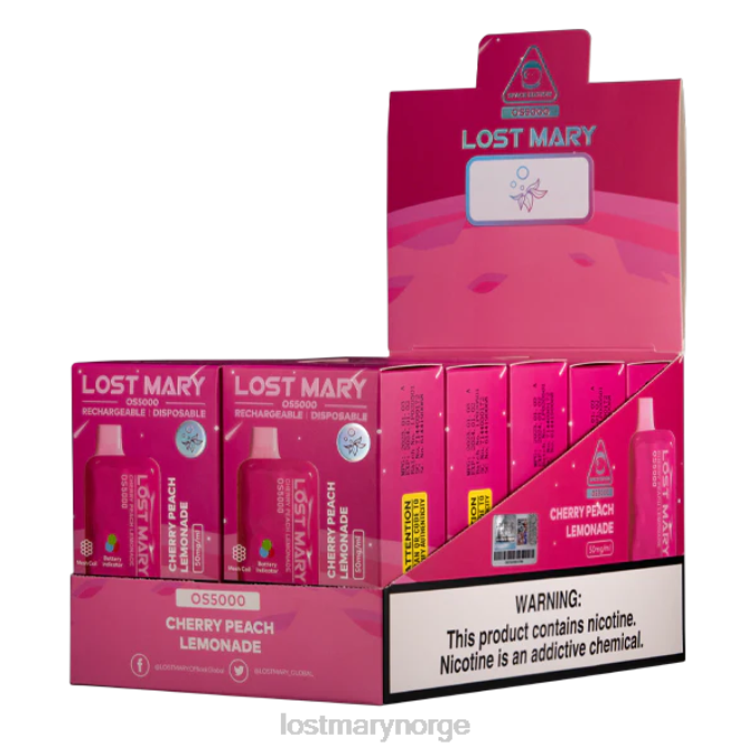 LOST MARY Norge - mistet mary os5000 kirsebærfersken limonade RB2V24