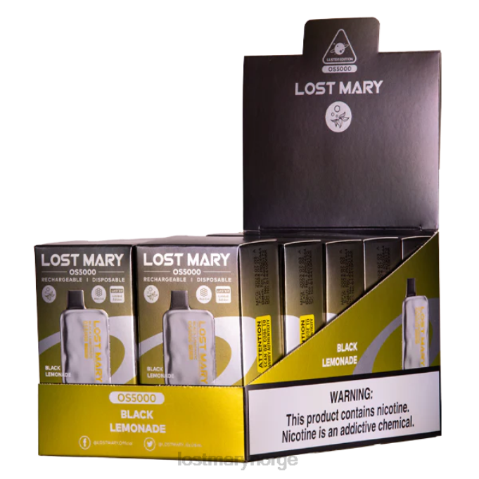LOST MARY Online Store - mistet mary os5000 glans svart limonade RB2V8