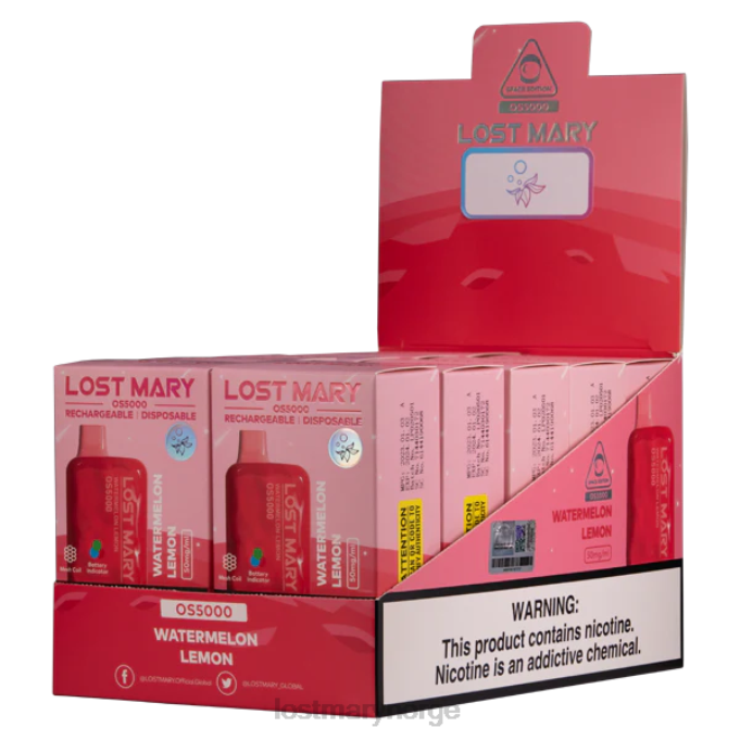 LOST MARY Online Store - mistet mary os5000 vannmelon sitron RB2V78