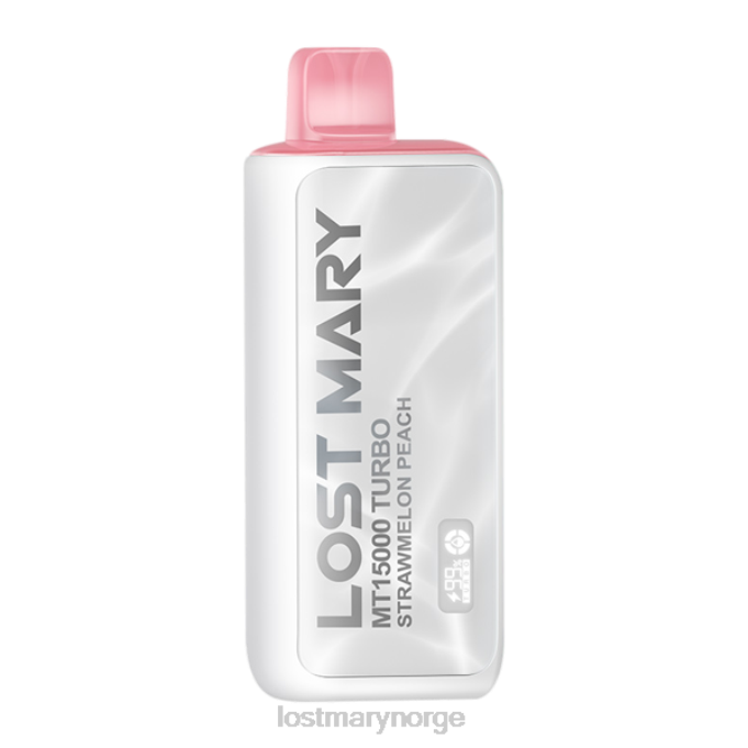 LOST MARY Vape Nikotin - mistet mary mt15000 turbo stråmelon fersken RB2V102