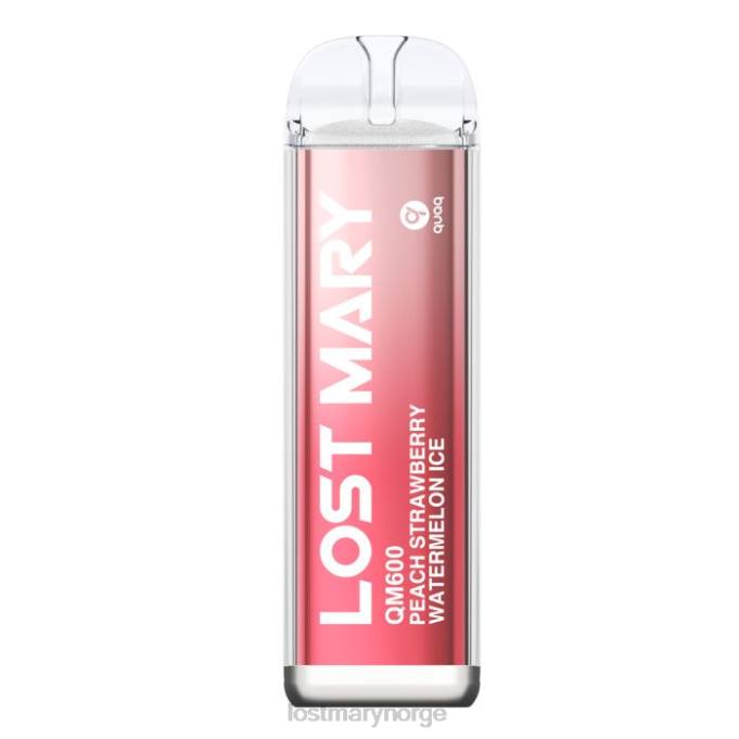 LOST MARY Sale - tapt mary qm600 engangsvape fersken jordbær vannmelon RB2V166